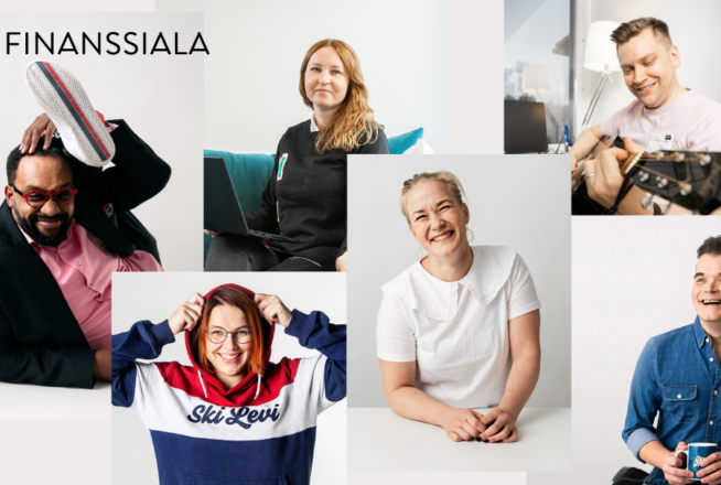 Kollaasi nuorista ammattilaisista valkoisella taustalla, joukossa eri sukupuolia ja eri näköisiä ja kokoisia ihmisiä.