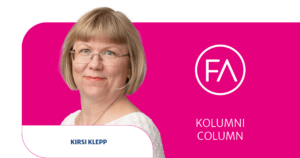 Johtava asiantuntija Kirsi Klepp