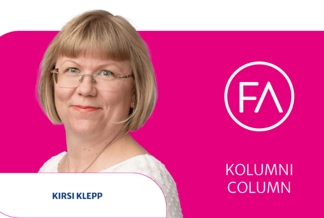 Johtava asiantuntija Kirsi Klepp