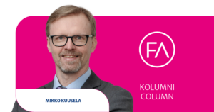 Kolumnin kirjoittaja Mikko Kuusela