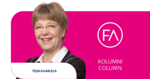 Kolumnisti Teija Kaarlela