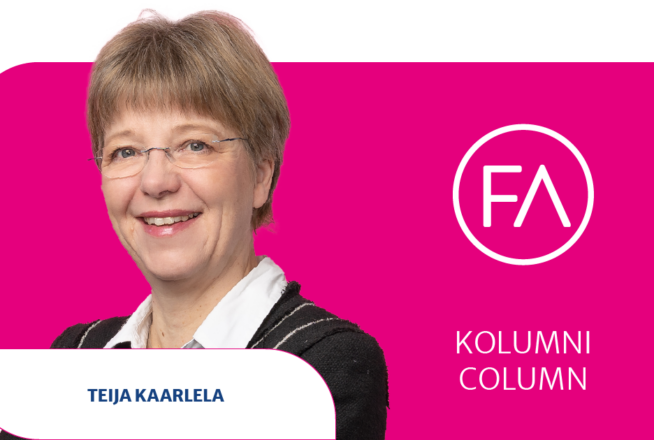 Kolumnisti Teija Kaarlela