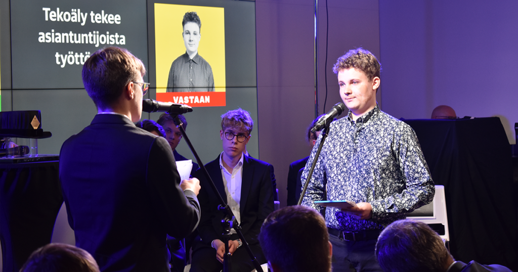 Talousgurufinaalin väittelyä vuodelta 2024