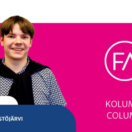 Kolumnin kirjoittaja Joni Pyrstöjärvi