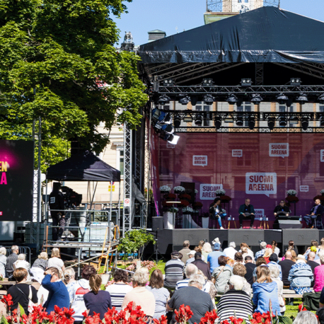 SuomiAreena 2025 yleisöä.