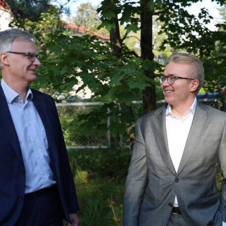 Jussi Paloniemi ja Iiro Snellman