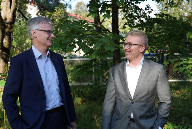 Jussi Paloniemi ja Iiro Snellman