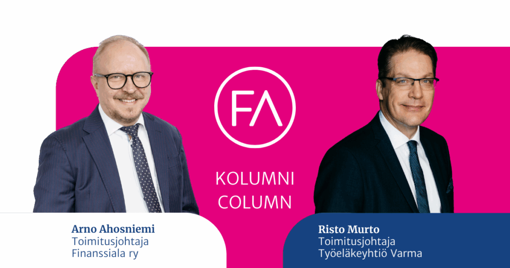 Arno Ahosniemi ja Risto Murto