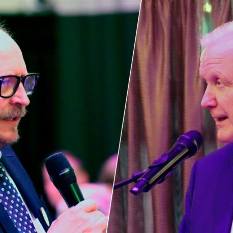 Arno Ahosniemi ja Olli Rehn