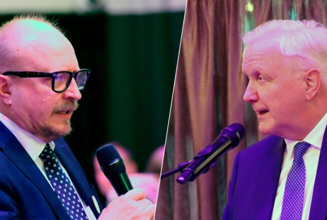 Arno Ahosniemi ja Olli Rehn