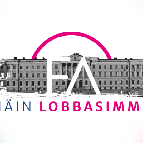 FA:n logo ja valtioneuvoston linna